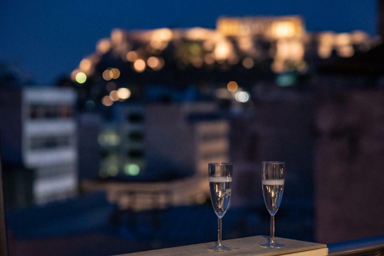 Dreamy Athens Penthouse With Acropolis View Daire Dış mekan fotoğraf